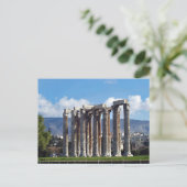 Temple van het Olympian Zeus Briefkaart (Staand voorkant)