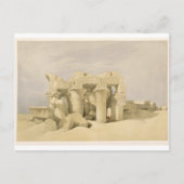 Temple van Sobek en Haroeris bij Kom Ombo, uit 'Eg Briefkaart (Voorkant)