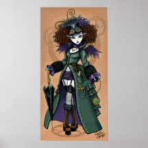 Temple Victoriaans Steampunk Time Traveler Angel