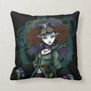 Temple Victoriaans Steampunk Vampire Angel Pillow Kussen