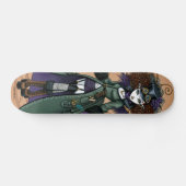 Temple Victoriaans Steampunk Vampire Fae Schaats D Persoonlijk Skateboard (Horizontaal)