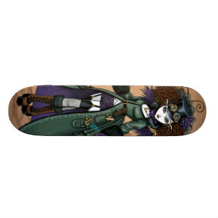 Temple Victoriaans Steampunk Vampire Fae Schaats D Persoonlijk Skateboard