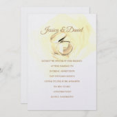 Temple Wedding Invitation Kaart (Voorkant / Achterkant)