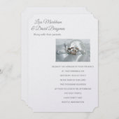 Temple Wedding Invitation Kaart (Voorkant / Achterkant)