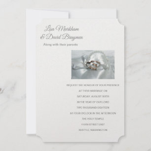 Temple Wedding Invitation Kaart