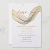 Temple Wedding Invitation Kaart (Voorkant)