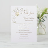 Temple Wedding Invitation Kaart (Staand voorkant)