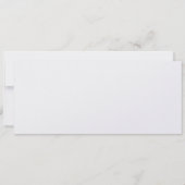 Temple Wedding Invitation Reception Kaart (Achterkant)