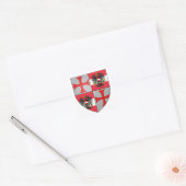 Templer Austria Aufkleber Nr. 0124082013 Vierkante Sticker (Envelop)