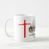 Templer-Brüder mit Siegel Tasse Koffiemok (Links)