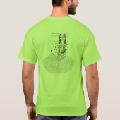 Templer-Ritter-Shirt T-shirt (Achterkant)