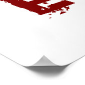 Templerposter Ego Sum Templarii Et Tu? Poster (Hoek)