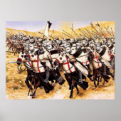 Templerreiterei im Anklf Poster (Voorkant)