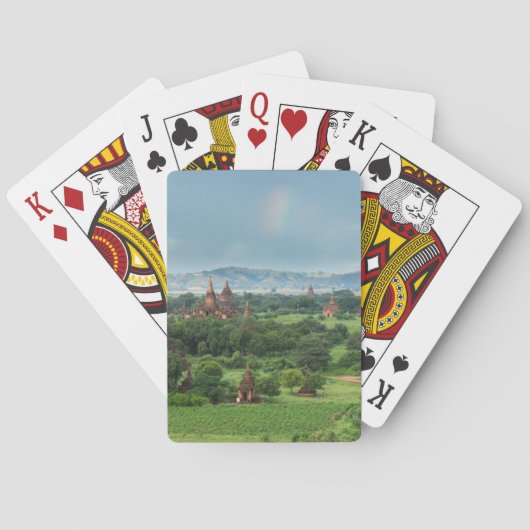 Temples in Bagan, Myanmar Speelkaarten (Achterkant)