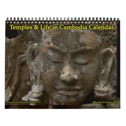 Temples & Life in Cambodja Agenda Kalender (Hoes)