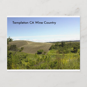 Templeton CA Wine Land Briefkaart