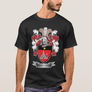 Templeton Family Crest Coat of Arms T-shirt