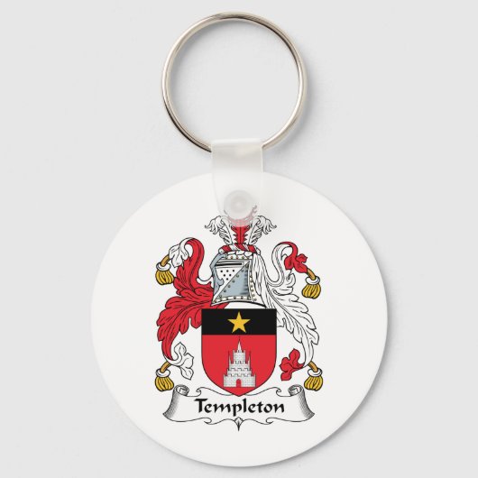Templeton Family Crest Sleutelhanger (Voorkant)
