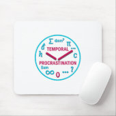 Temporal Procrastination  Physics & Math Mouse pad Muismat (Met muis)