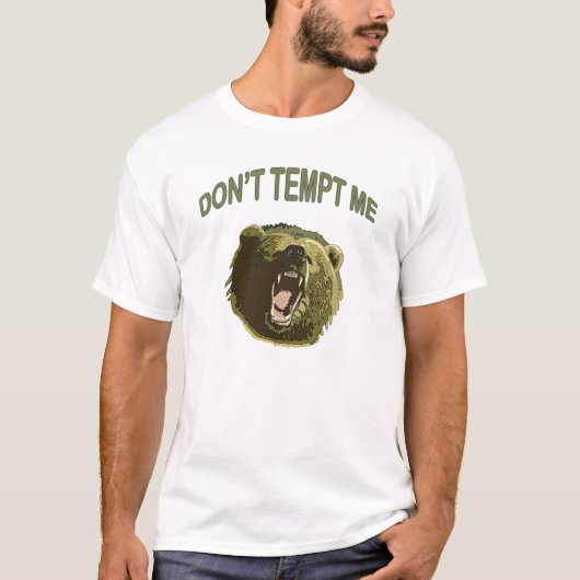 Tempt me Beer T-shirt (Voorkant)