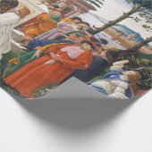 Temptages van Christus, Sandro Botticelli Cadeaupapier (Hoek)