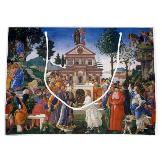 Temptages van Christus, Sandro Botticelli Groot Cadeauzakje (Voorkant)