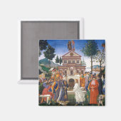 Temptages van Christus, Sandro Botticelli Magneet (Voorkant / Achterkant)