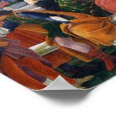 Temptages van Christus, Sandro Botticelli Poster (Hoek)