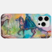 TEMPTATIE donkerblauw Knight Blue Case-Mate iPhone Case (Achterkant (horizontaal))
