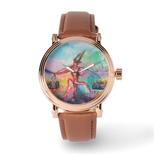 TEMPTATIEDARK KNIGHT ,DEVIL'S TREAUSURE Detail Horloge (Voorkant)