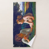 Temptation, Bouguereau Badhanddoek (Badhanddoek)