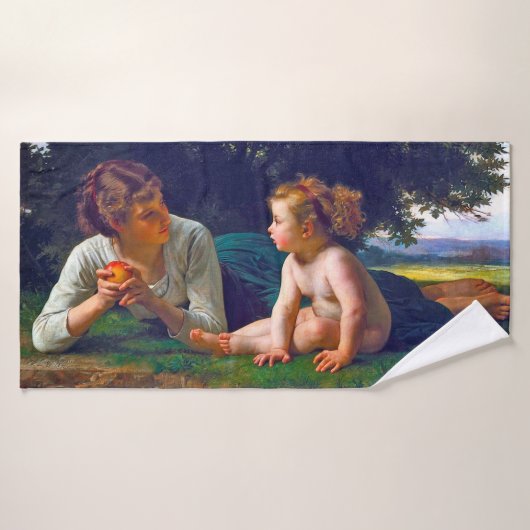 Temptation, Bouguereau Badhanddoek (Badhanddoek)
