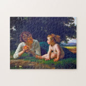 Temptation, Bouguereau Legpuzzel (Horizontaal)
