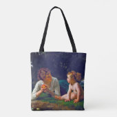 Temptation, Bouguereau Tote Bag (Achterkant)