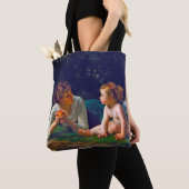 Temptation, Bouguereau Tote Bag (Dichtbij)