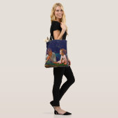 Temptation, Bouguereau Tote Bag (Op model)