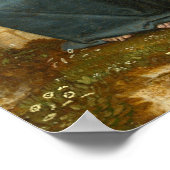 Temptation Christus, Juan de Flandes Fine Art Post Poster (Hoek)