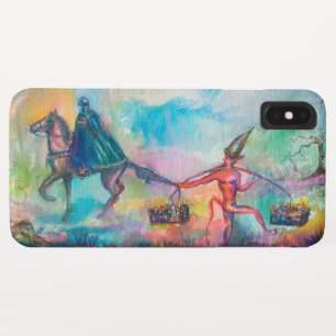 TEMPTATION Dark Kinight and Devil's Treasure, Blue Case-Mate iPhone Case
