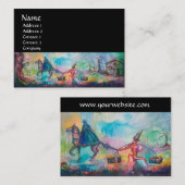 TEMPTATION Dark Knight and Devil's Treasure, Black Visitekaartje (Voorkant / Achterkant)