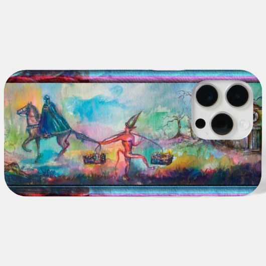 TEMPTATION Dark Knight and Devil's Treasure, Blue Case-Mate iPhone Case (Achterkant (horizontaal))
