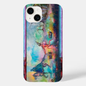 TEMPTATION Dark Knight and Devil's Treasure, Blue Case-Mate iPhone Case (Achterkant)