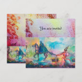 TEMPTATION Dark Knight and Devil's Treasure, Blue Kaart (Voorkant / Achterkant)