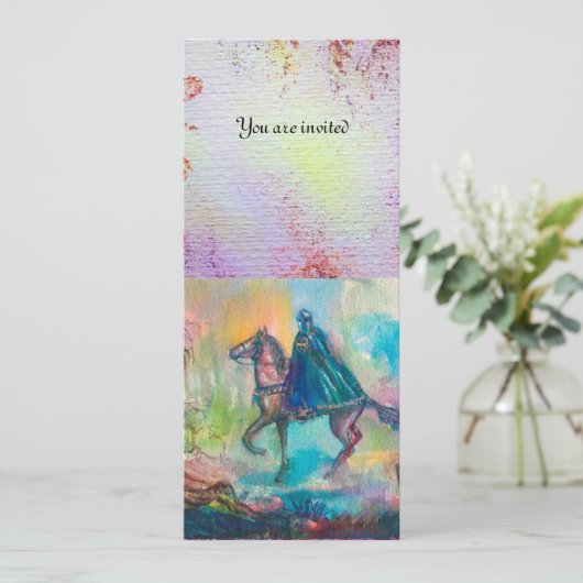 TEMPTATION Dark Knight and Devil's Treasure, Blue Kaart (Staand voorkant)