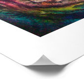 TEMPTATION Dark Knight and Devil's Treasure, Blue Poster (Hoek)