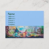 TEMPTATION Dark Knight and Devil's Treasure, Blue Visitekaartje (Voorkant)