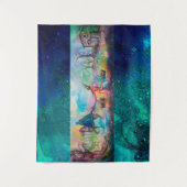 TEMPTATION Dark Knight and Devil's Treasure, Blue Wandkleed (Voorkant)