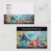 TEMPTATION Dark Knight, Devil's Treasure, Blue Whi Visitekaartje (Voorkant / Achterkant)