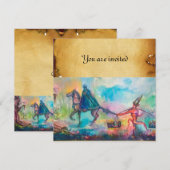 TEMPTATION Dark Knight, Devil's Treasure Parchment Kaart (Voorkant / Achterkant)