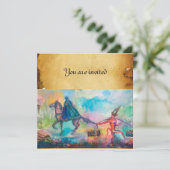 TEMPTATION Dark Knight, Devil's Treasure Parchment Kaart (Staand voorkant)