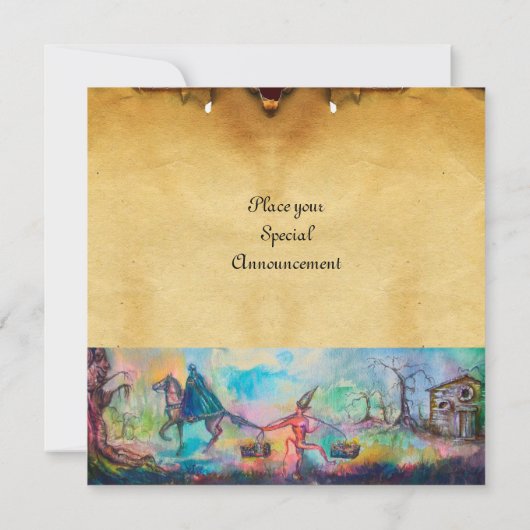 TEMPTATION Dark Knight, Devil's Treasure Parchment Kaart (Achterkant)